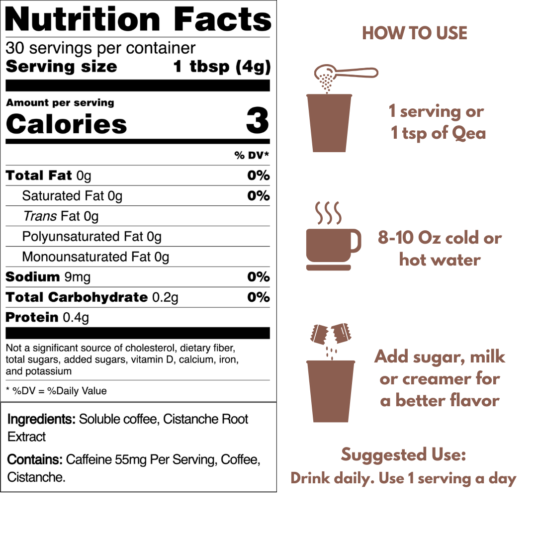 QEA Classic Coffee (30 Servings)